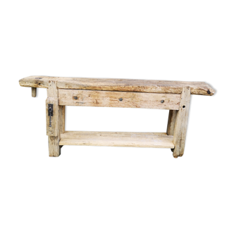 Small old carpenter's workbench