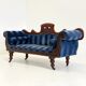 Antique Victorian chaise longue / méridienne