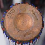 Mid Century Modern Pottery Mosaic Vases by Ritter, 1960s, Set of 5