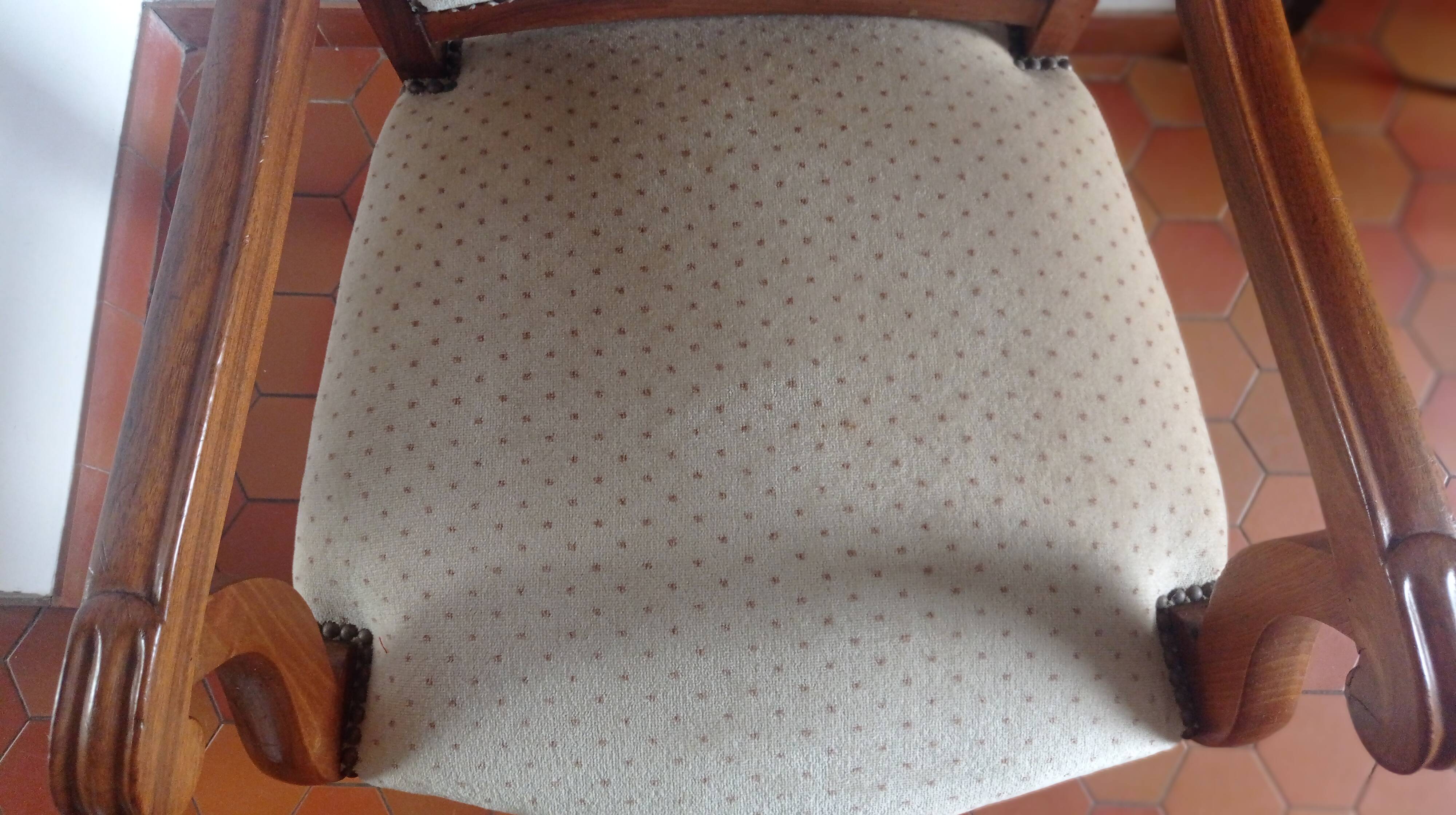 Restoration period armchair