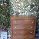 Old English dresser, light wood, 4 drawers
