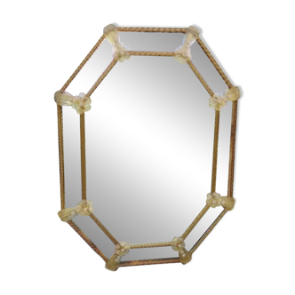 Old Venetian mirror pare close mirror of Venice