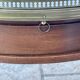 Bouillotte table in blond mahogany, Louis XVI style, 20th century period