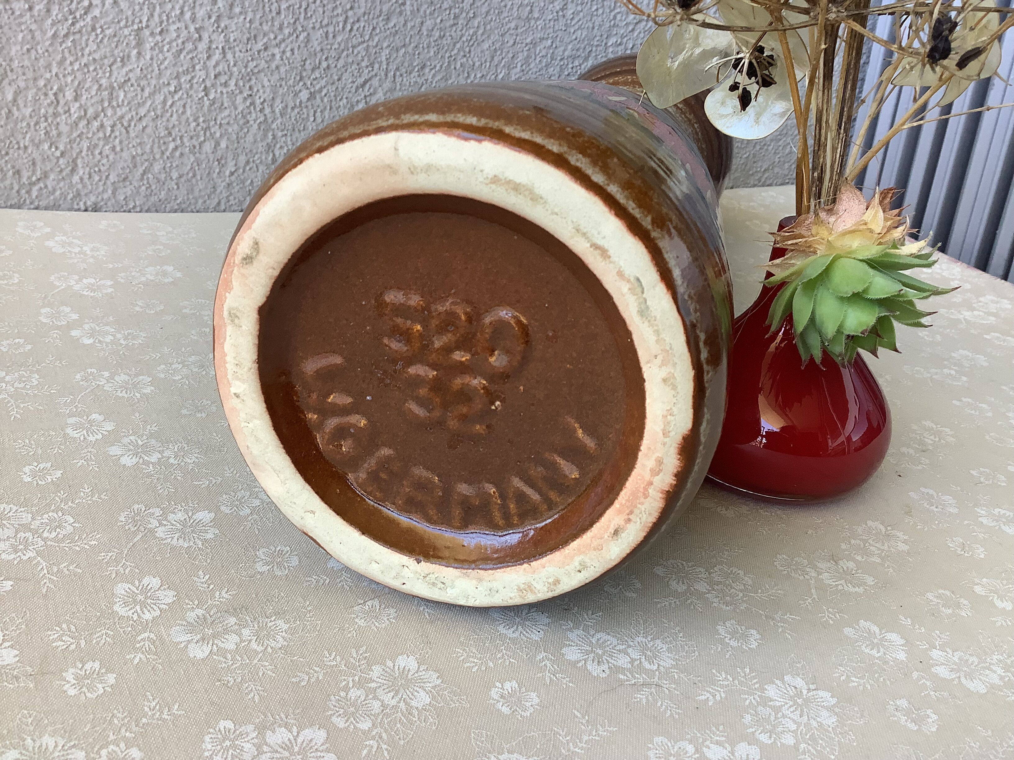 Fat lava vase Scheurich west Germany