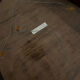Antique oval mirror made in Belgium.