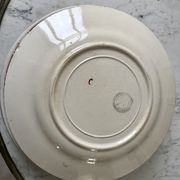 Set of 6 mismatched hollow plates longchamp and hbcm model mulhouse years 40-50