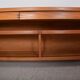 Vintage solid elm sideboard by Pierre Chapo, model R08