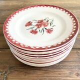 Terre de Fer dessert plates
