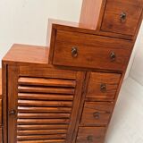 Staircase cabinet 1 door 7 drawers