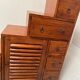 Staircase cabinet 1 door 7 drawers