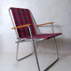 Ancien fauteuil pliable