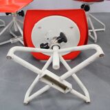 1960s Miroslav Navratil Set of Eight Fiberglass Chairs for Vertex, Czechosl