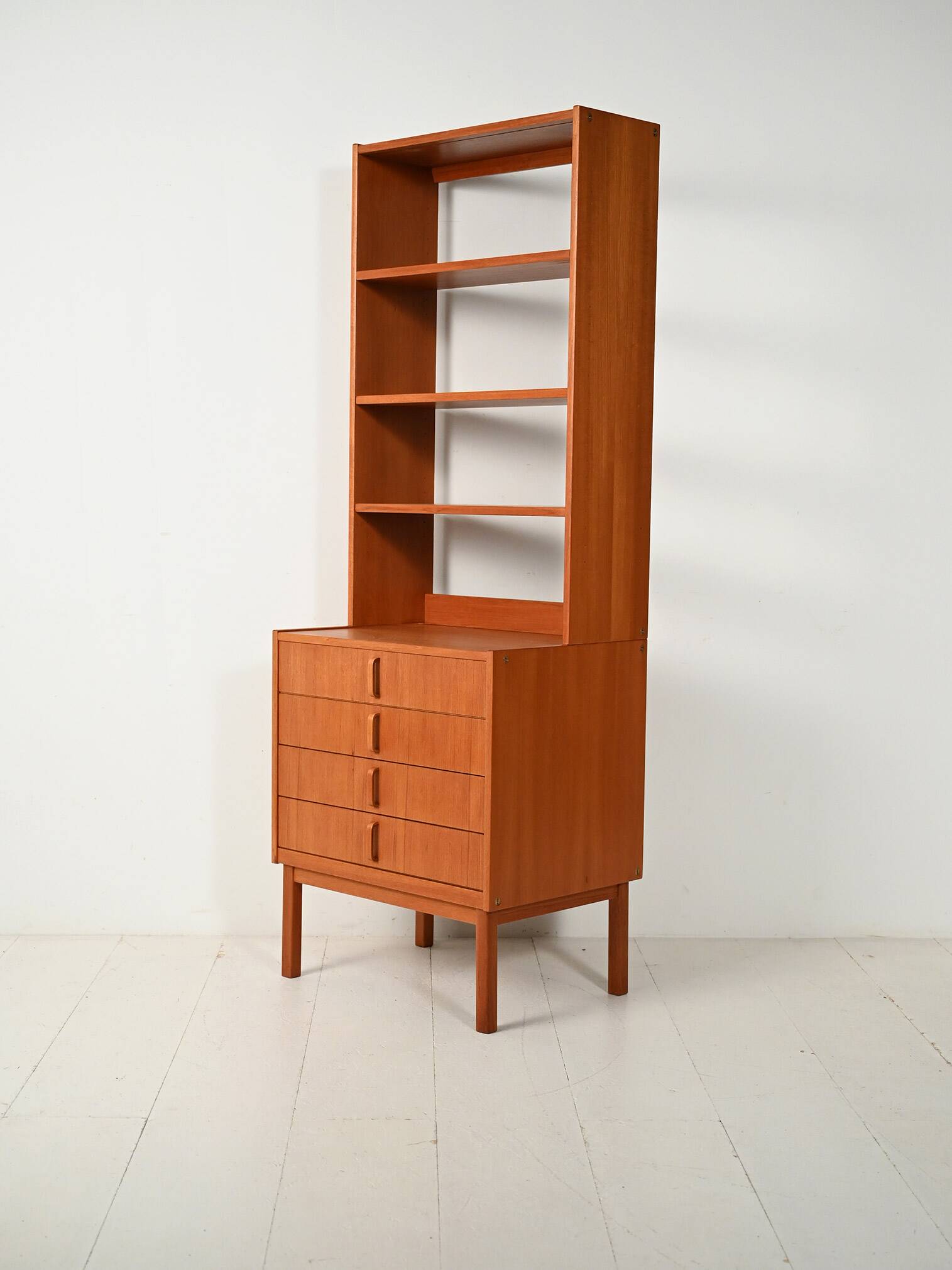 Scandinavian teak bookcase by Bertil Fridhagen for Bodafors, 1960s