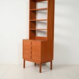 Scandinavian teak bookcase by Bertil Fridhagen for Bodafors, 1960s