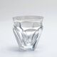 Baccarat crystal glass, Talleyrand Harcourt pattern, 8.5 cm, vintage 1970