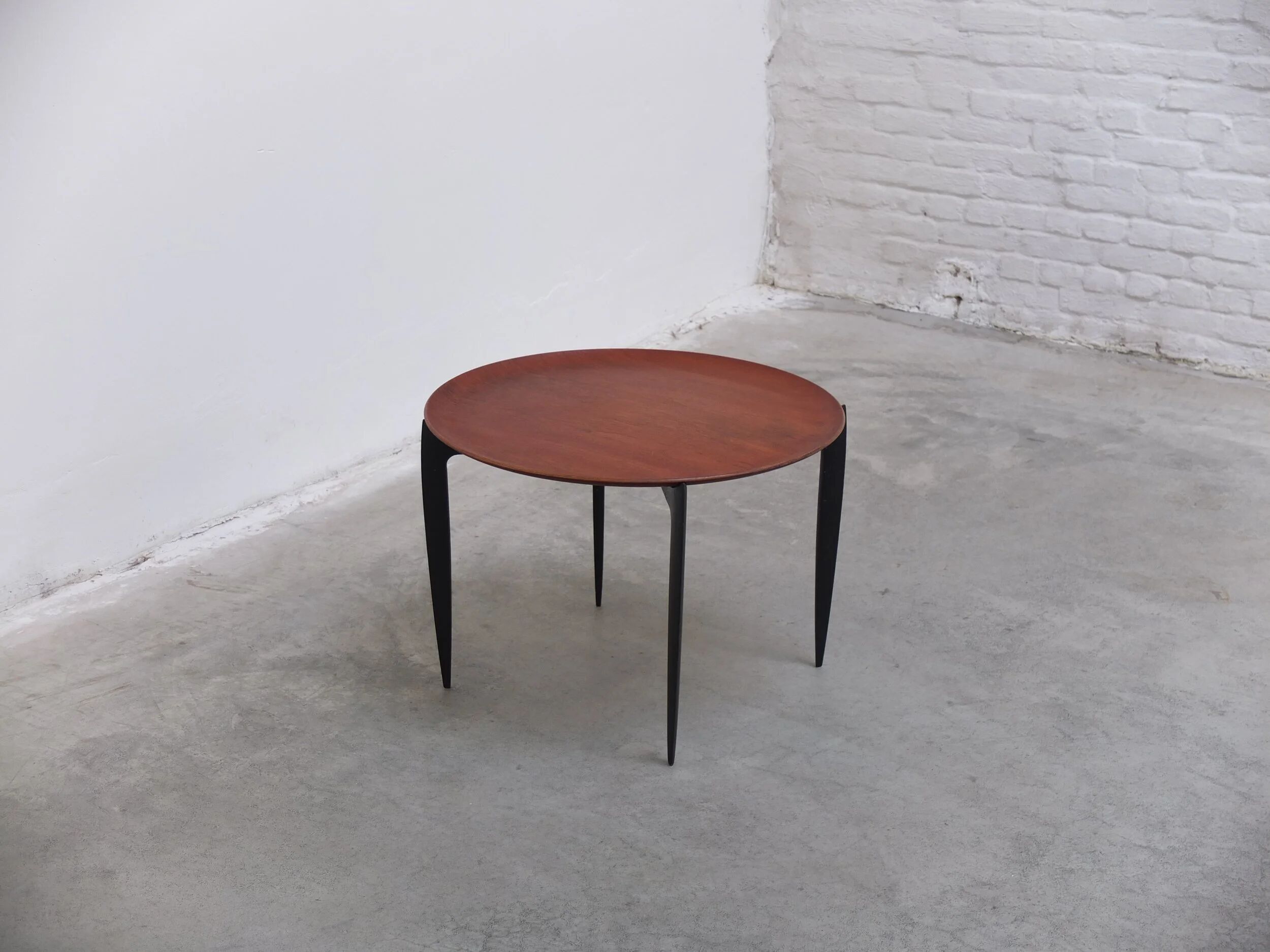 Rare tray table by Engholm & Willumsen for Fritz Hansen, 1963