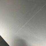Futuristic aluminum desk