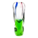 Mid-century modern vase, glass, designed by I. Suhajek, Czechoslovakia, 1960s