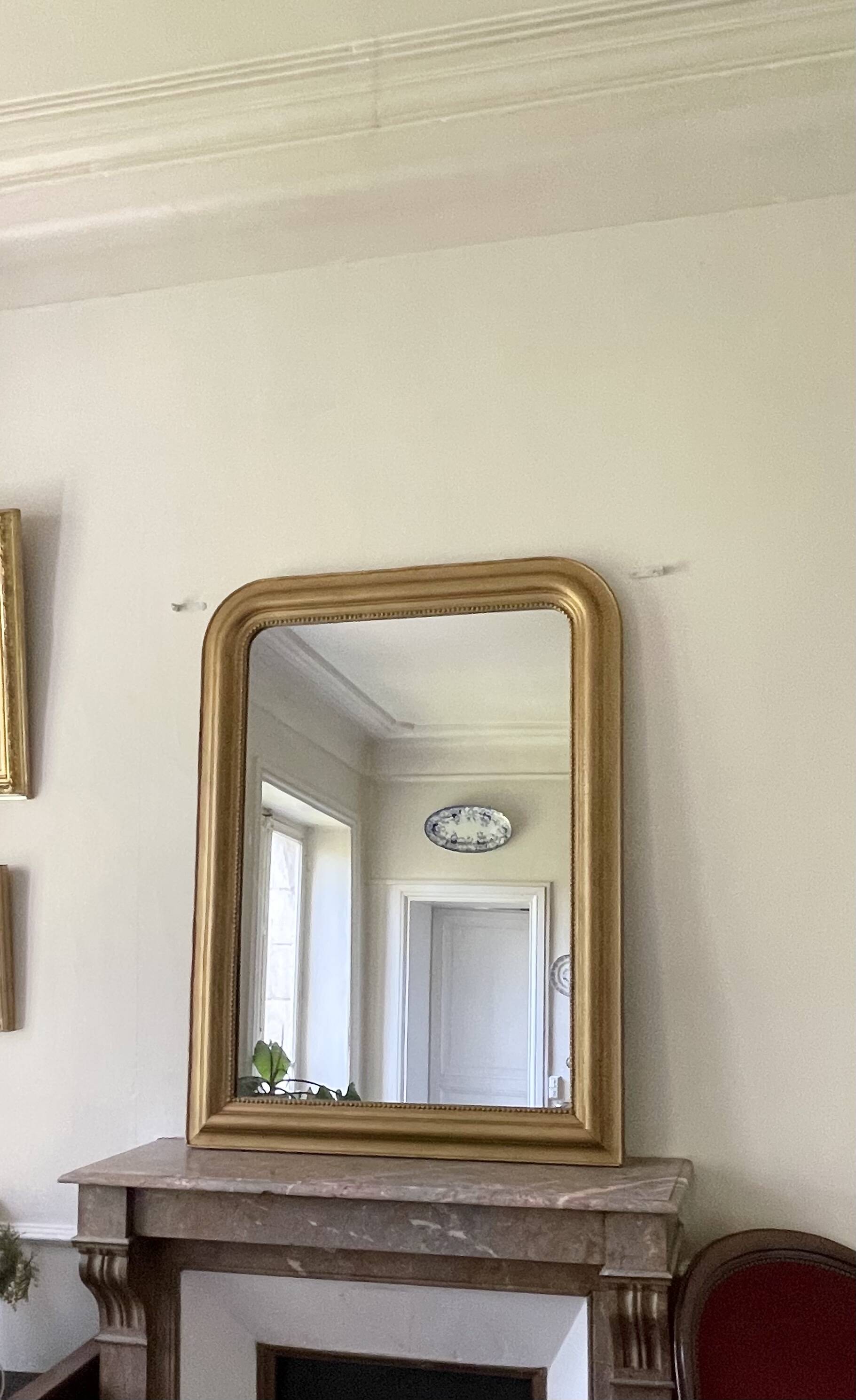 Louis Philippe pearl mirror H120 X W95