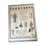 Vintage advertising to frame burberrys 1926
