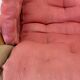 Pernilla Armchair by Bruno Mathsson for DUX – Pink Upholstery, 1970s–1980s