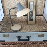 Suitcase black and beige year 50
