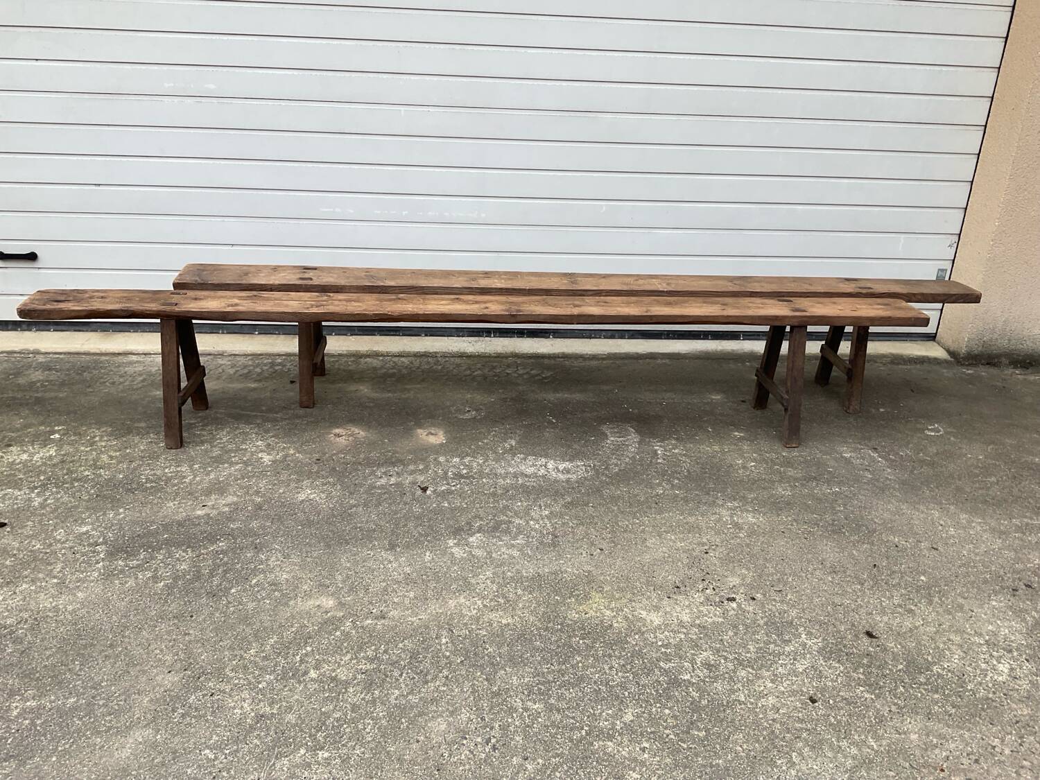 Paire de bancs