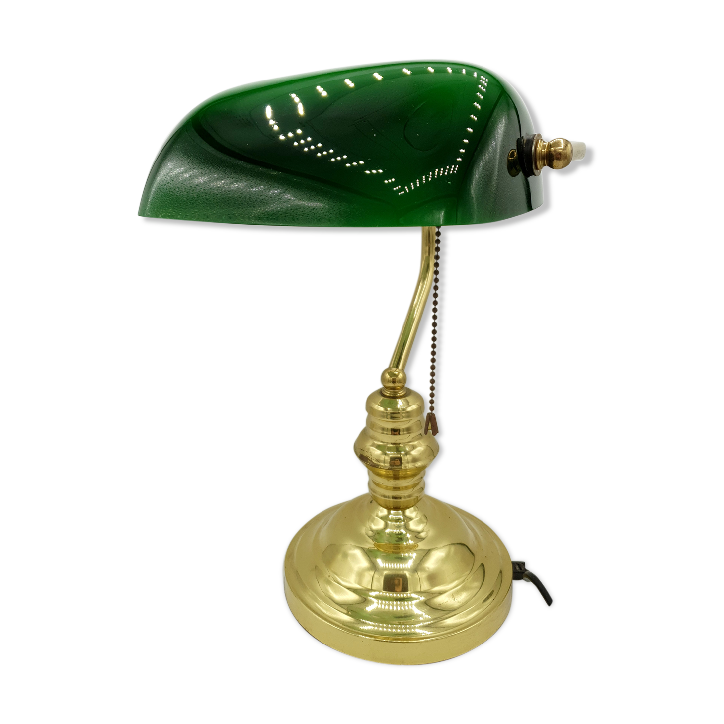 Banker's lamp or chain notary