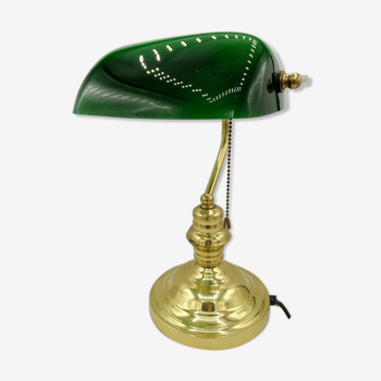 Lampe de banquier ou notaire à chaînette