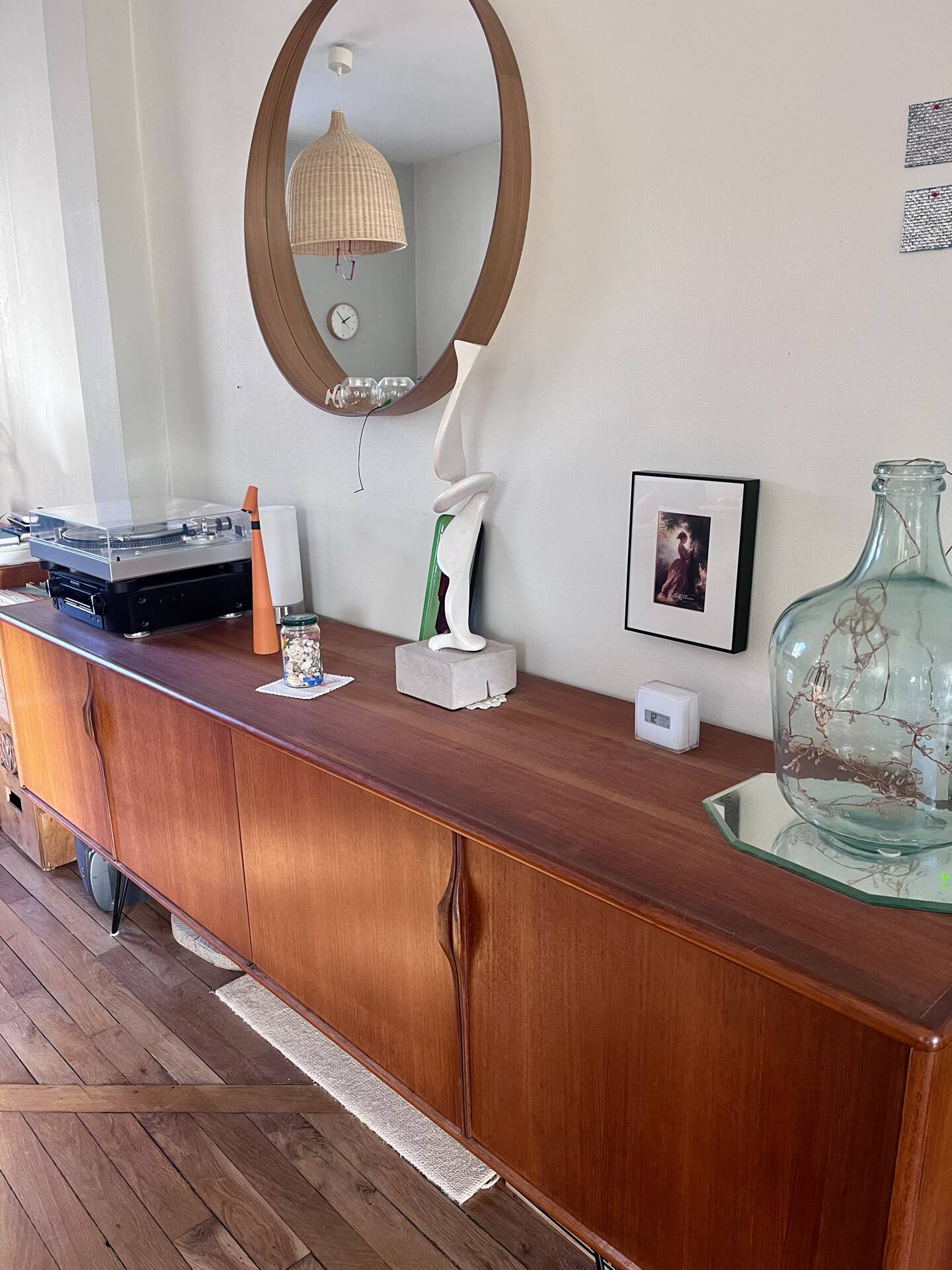 Teak enfilade