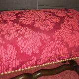 Brutalist wooden bench 1960