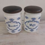 Coffee and sugar pots