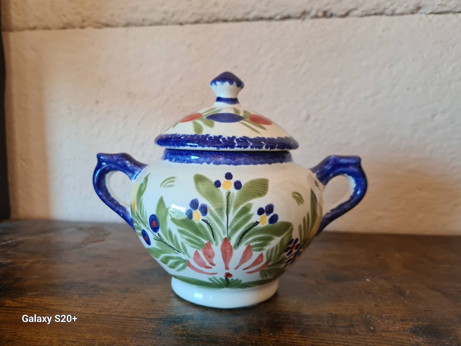 Henriot sugar bowl Quimper