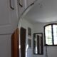 Bevelled grand mirror, Art Deco style, 1950s