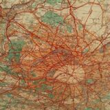 Magnetic map of Paris and Paris region