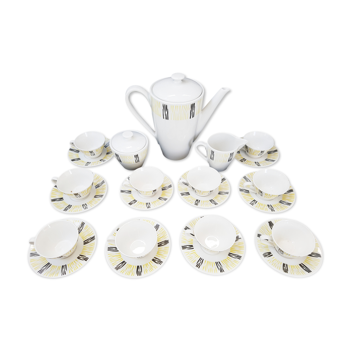 10 coffee cups of the 50s