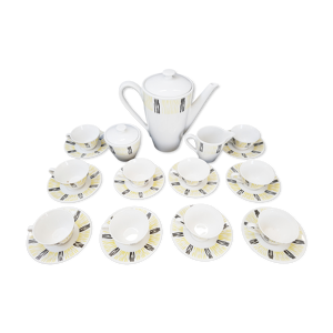 Service à café 10 tasses des
