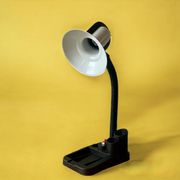 Fase vintage black and white desk lamp