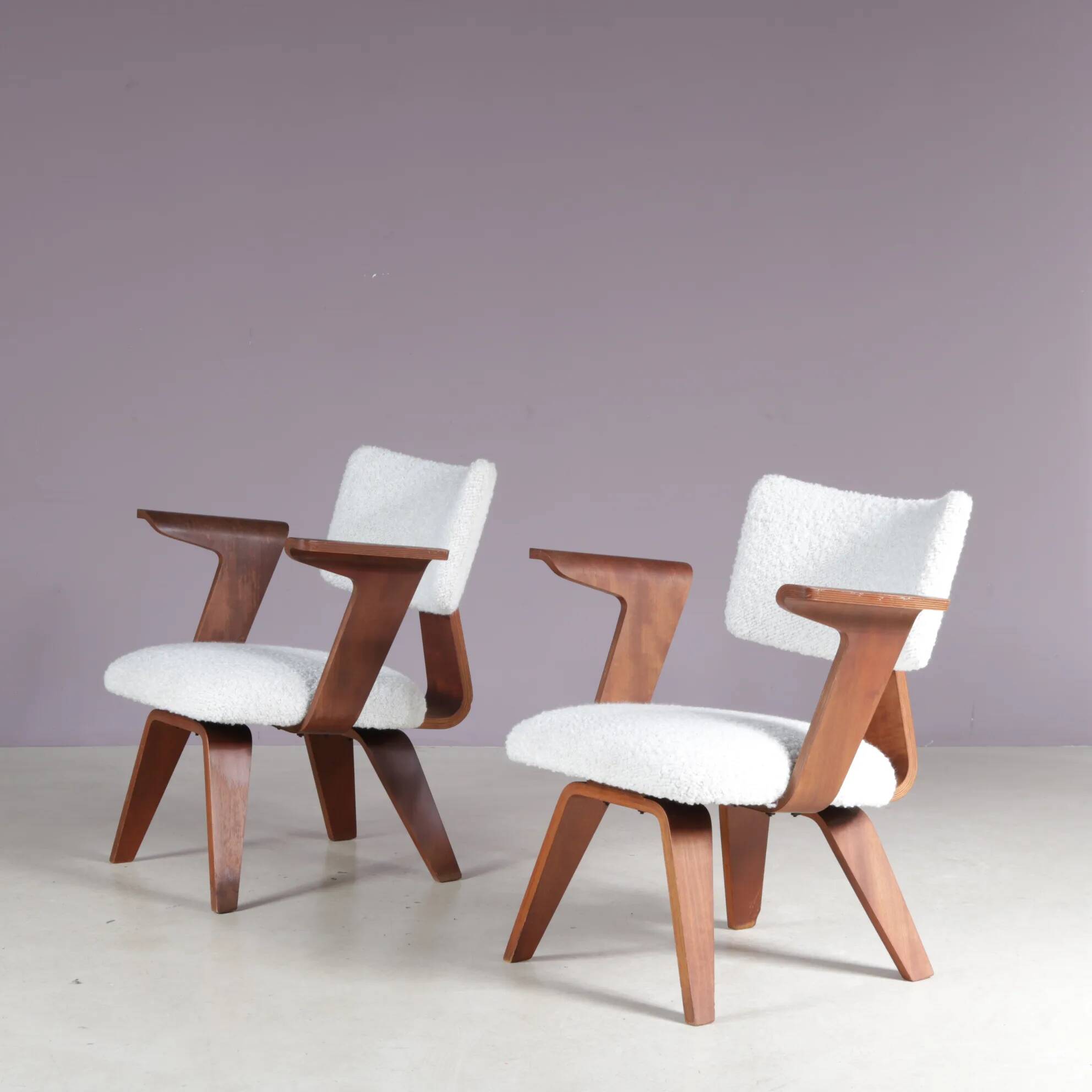 Fauteuil par Cor Alons pour De Boer Gouda, Pays-Bas 1950