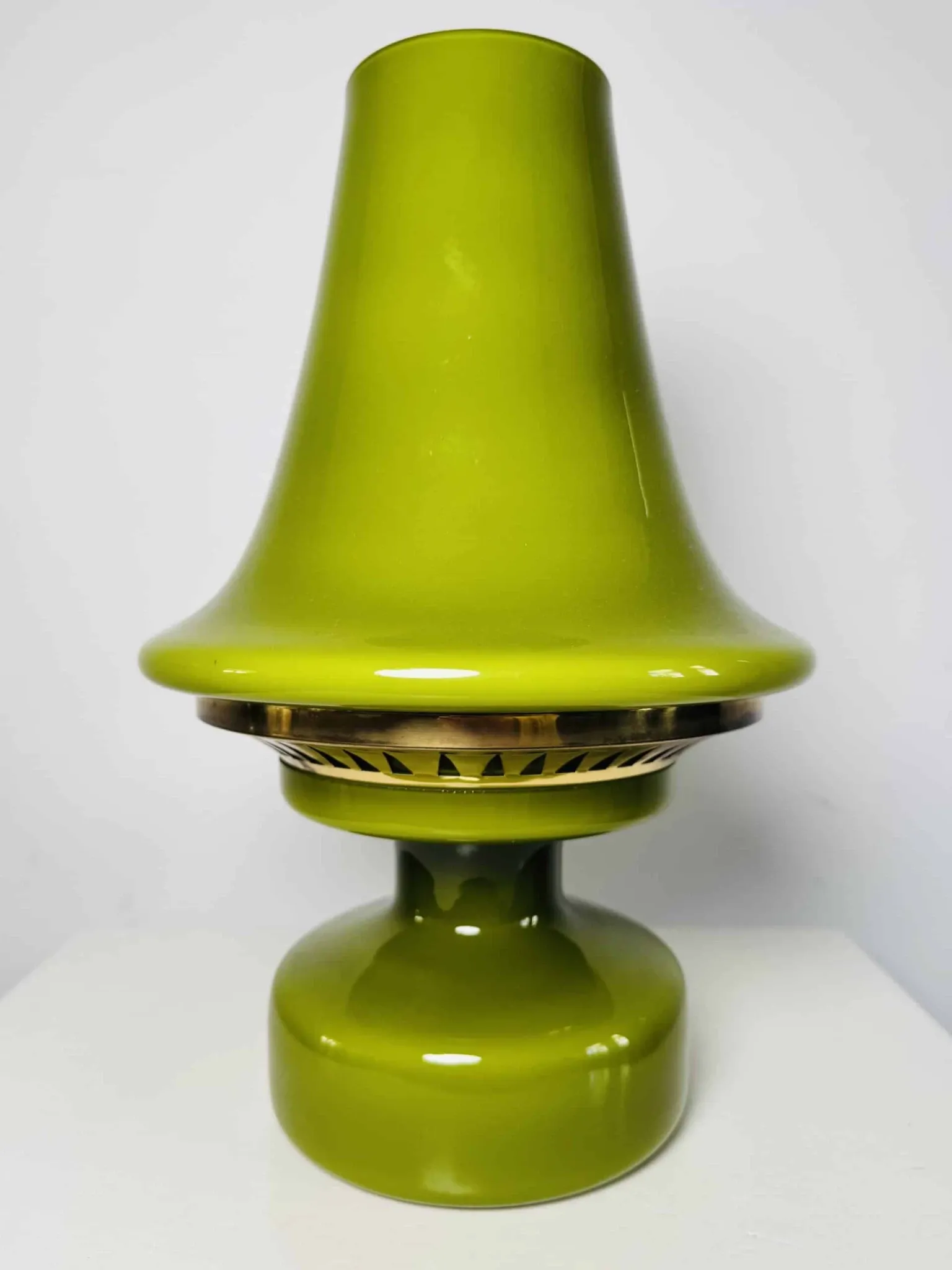 B-124 Glass Lantern Table Lamp By Hans-Agne Jakobsson For Markaryd Ab, Sweden, 1960S