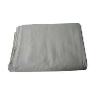 Old linen sheets embroidered with flowers