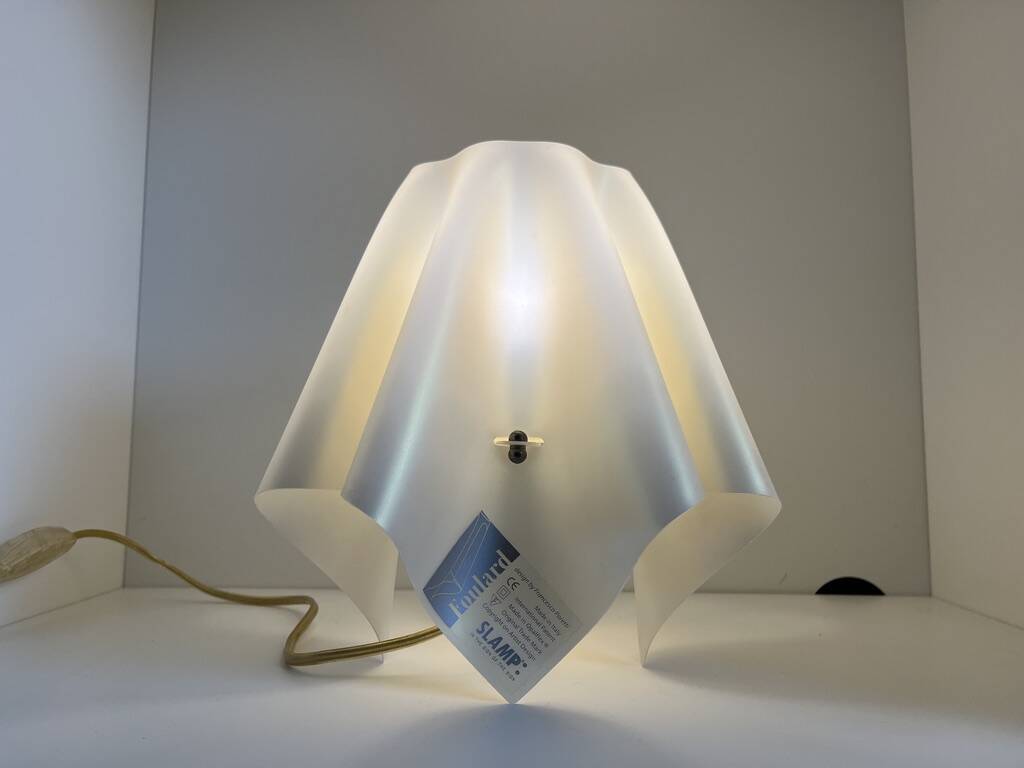 Slamp lamp Francesco Paretti design scarf 1990