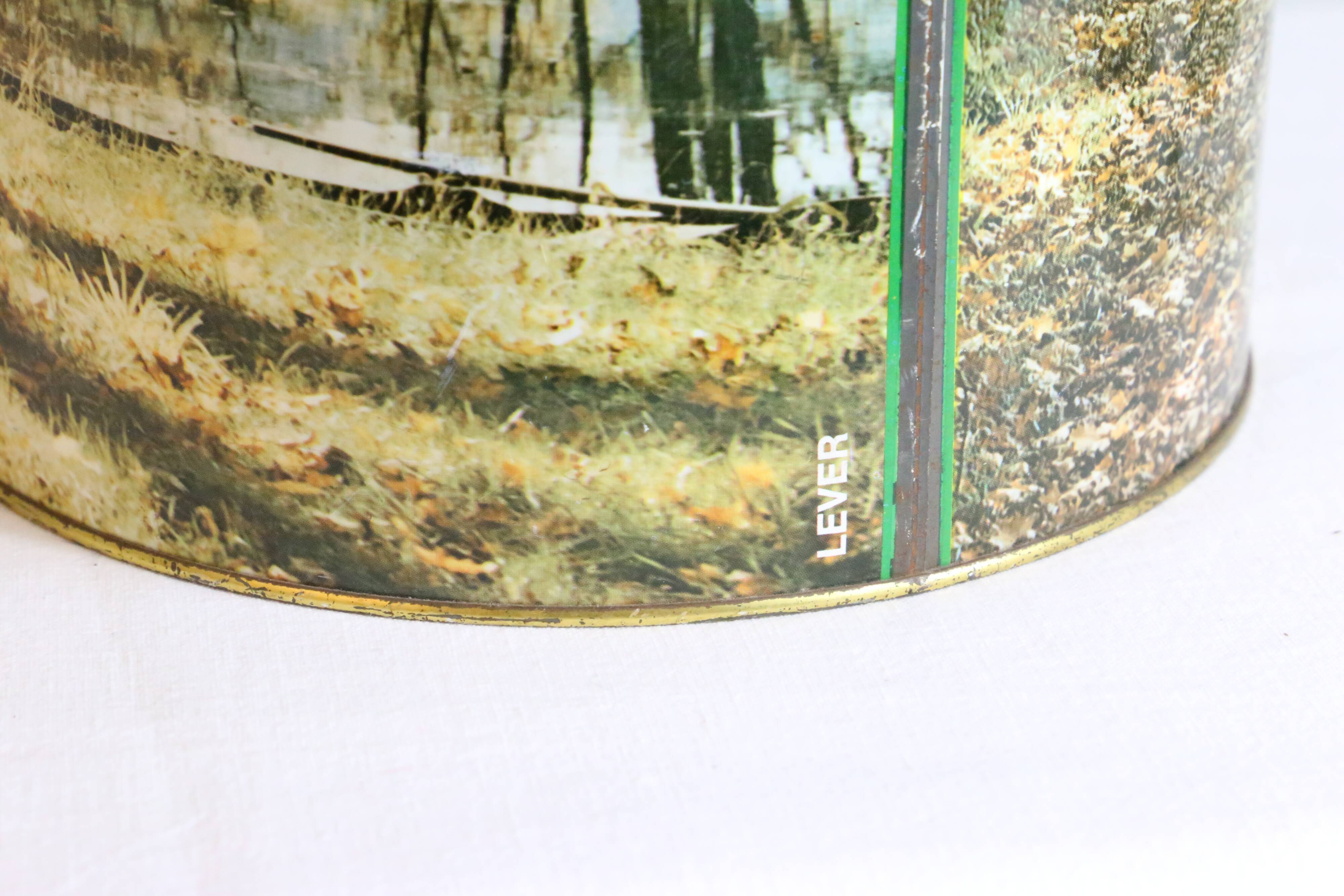 Umbrella door, metal, 80's decorations, vintage