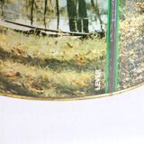 Umbrella door, metal, 80's decorations, vintage