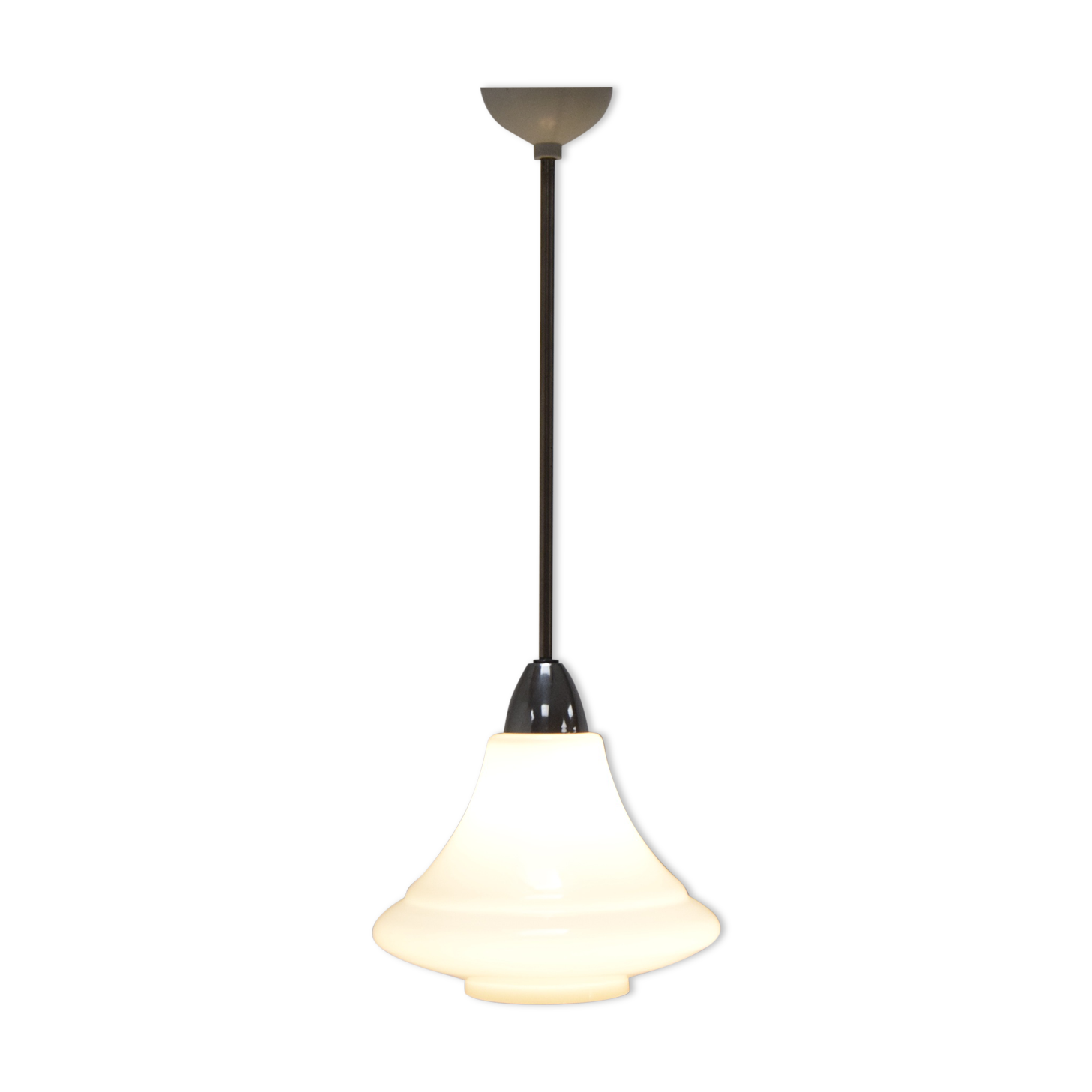 Mid-century glass pendant, 1970