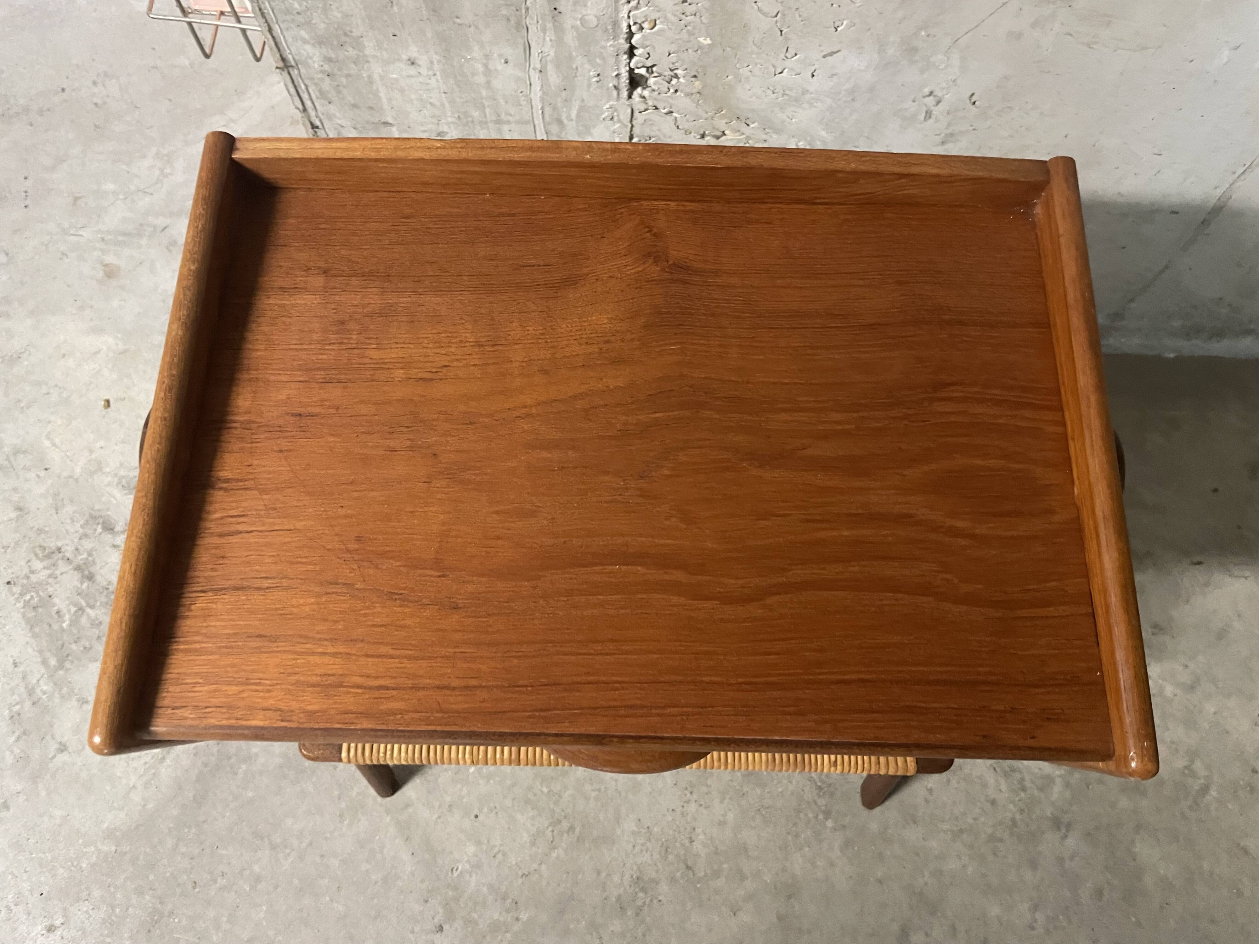 Scandinavian bedside table from the 1960s.