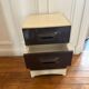 Vintage 1970s Prisunic side table or bedside table