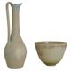 Collection of 2 ceramic vessels by Gunnar Nylund Rörstrand Sweden, 1950s