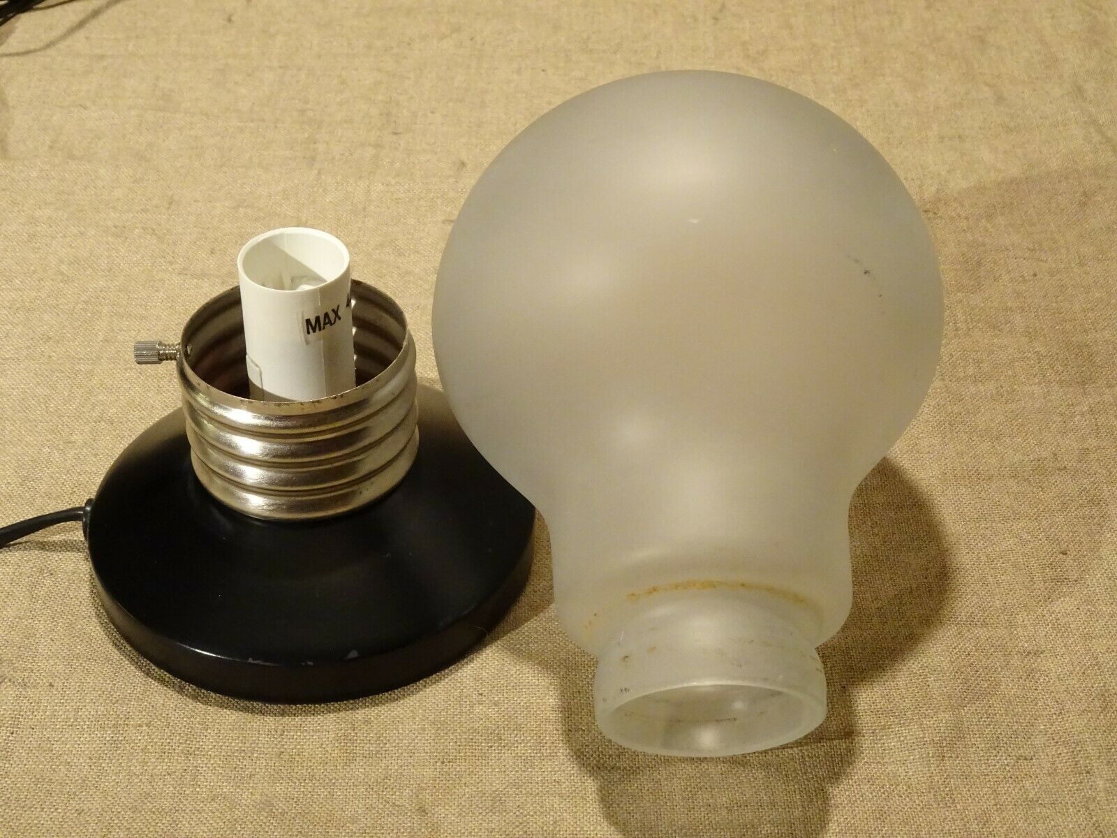 Ikea vintage 90's bulb-shaped lamp