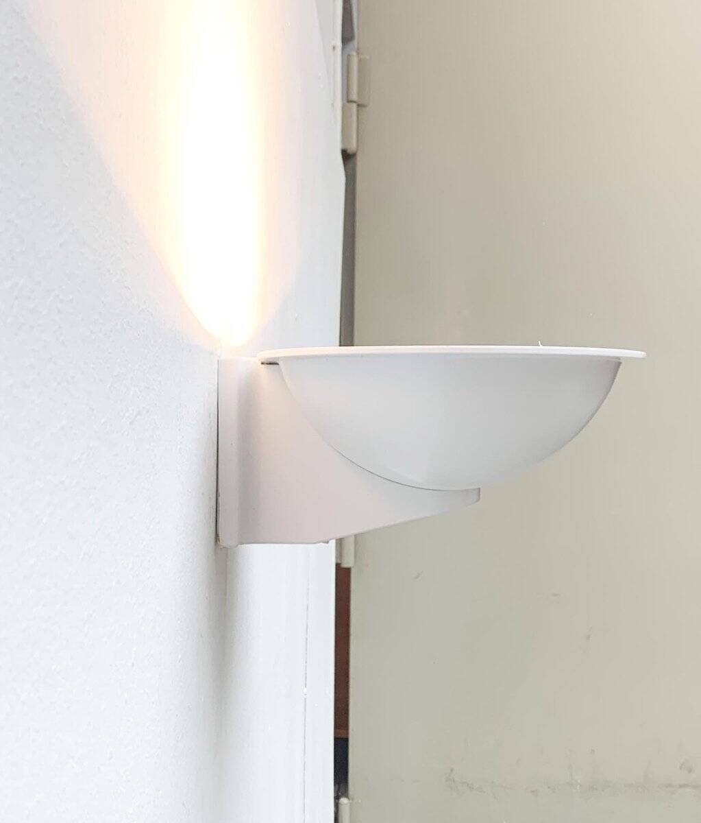 Postmodern German wall lamp in metal by Staff